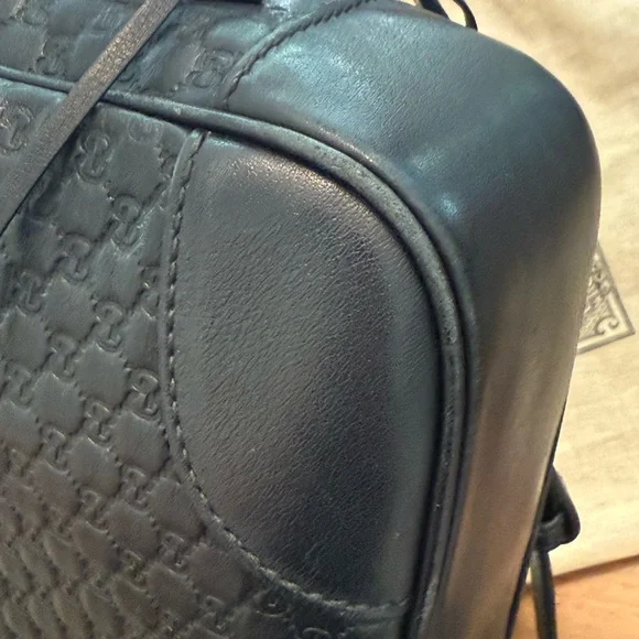 Gucci Black Leather Crossbody Bag - Picture 11 of 14